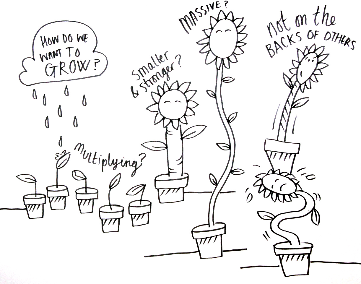 Illustration from an IF Trust Celebration Workshop