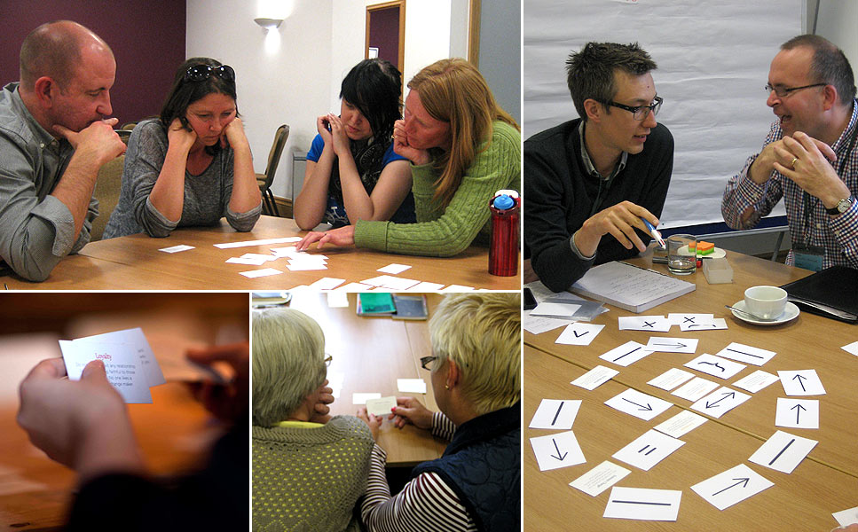 Imagine Foundation (IF Trust) partner charity members in conversation and sharing strategies and insights.