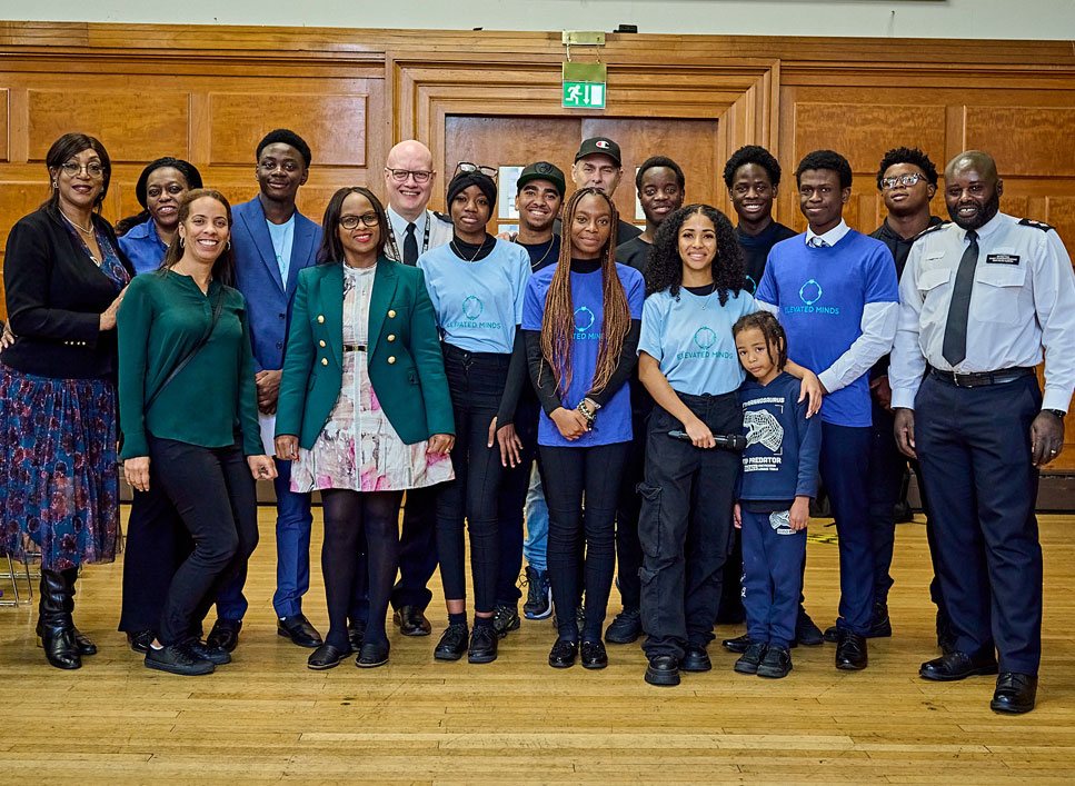 Group of young people from Elevated Minds