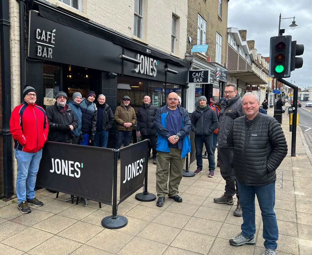 For Men to talk cafe meet up