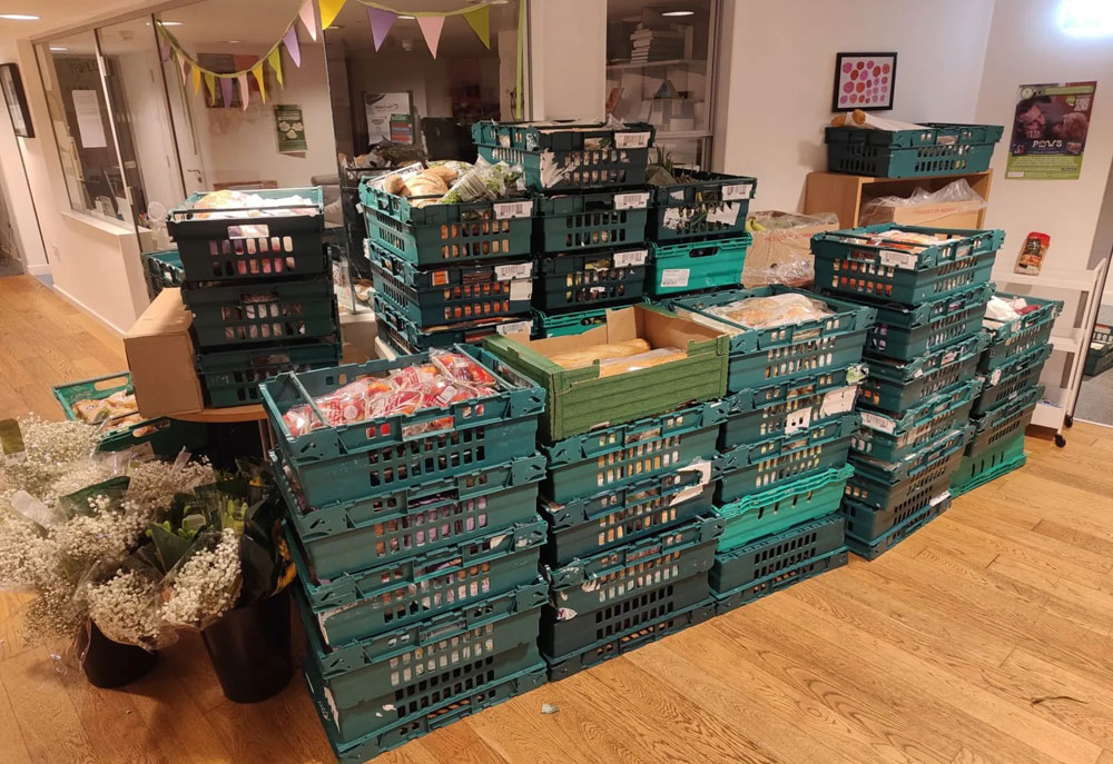 goodies food to be distributed