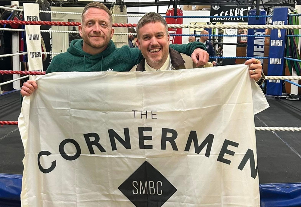 The Cornermen flag - If Trust